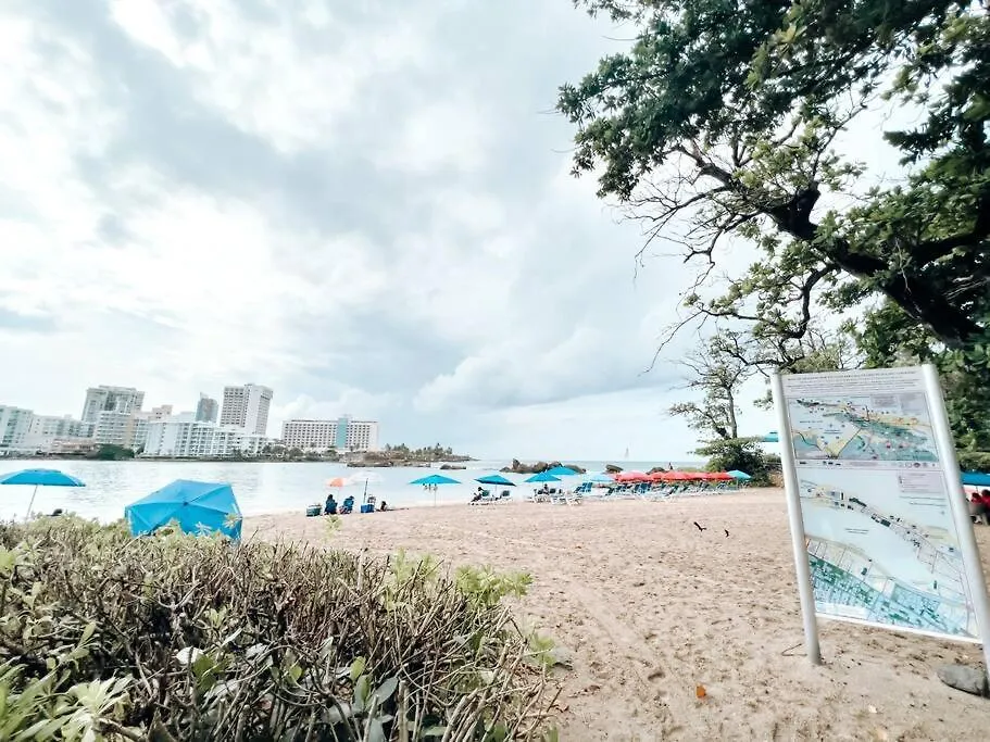圣胡安Flamboyan - Condado Apt Walking To Beach W/ Prk公寓 0*, 圣胡安 波多黎各